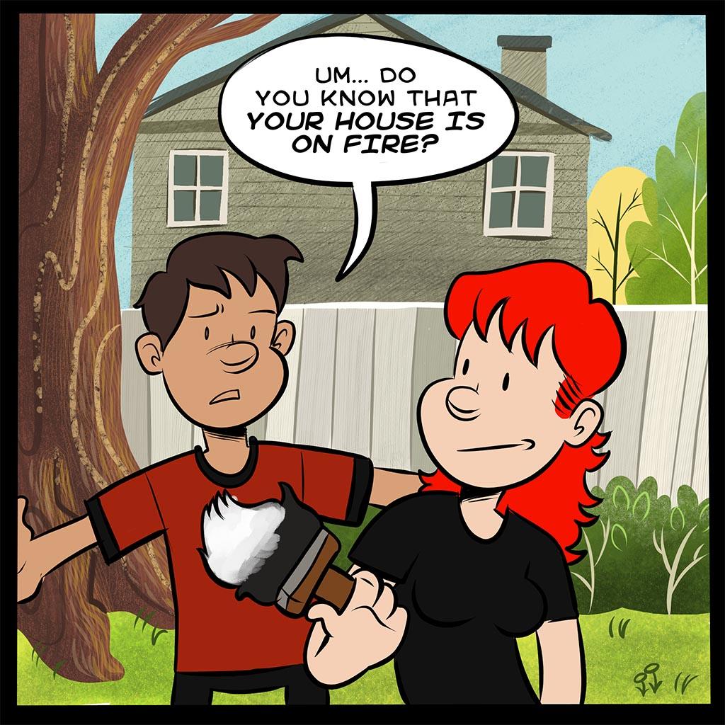 Comic panel