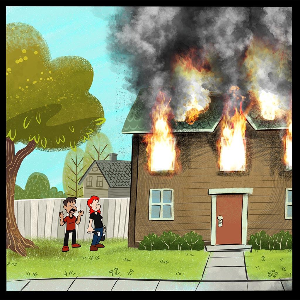 Comic panel