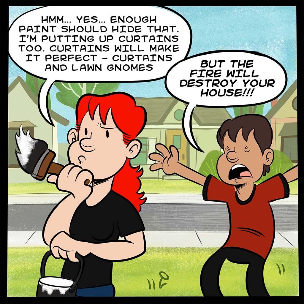 Comic panel